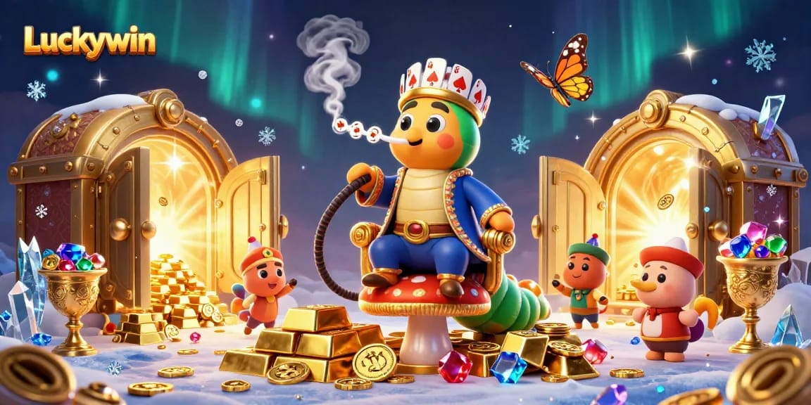 Engage with the Luckywin gaming experience in a vibrant 3D casino world full of treasures.