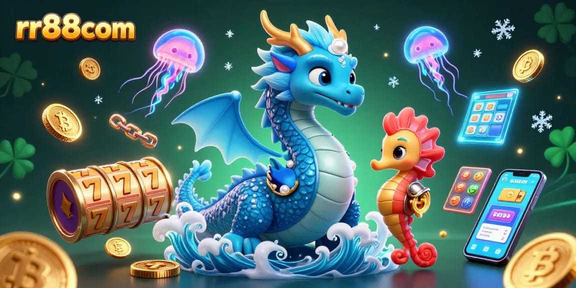 Play exciting slots at rr88com, featuring vibrant characters and thrilling casino elements.