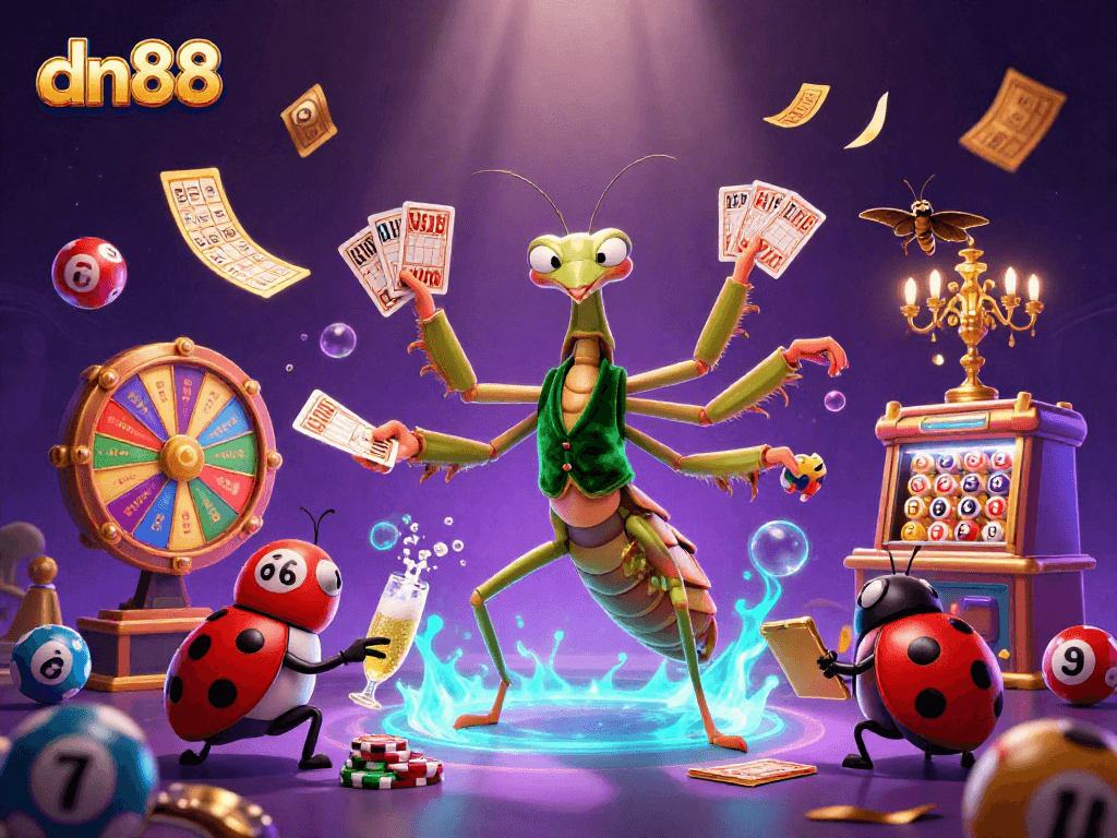 Experience thrilling entertainment at dn88 with a dynamic casino scene full of vibrant energy.