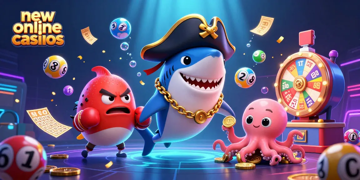 Engage with new online casinos featuring vibrant 3D characters and exciting gambling elements.