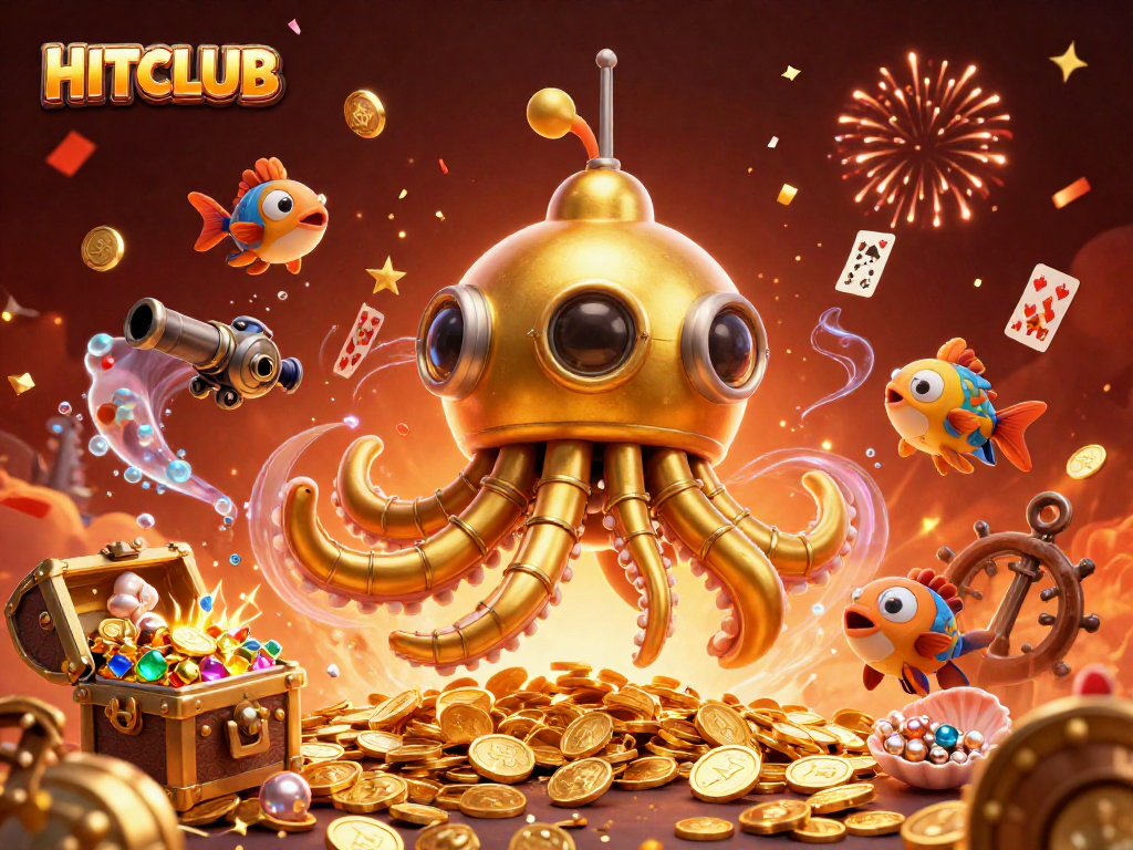 Experience the thrill with HITCLUB's captivating games, where gold coins and vibrant gems bring excitement to your play.