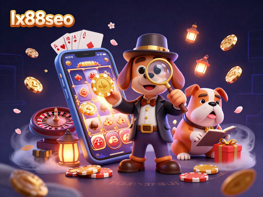 Engage with exclusive lx88seo casino adventures featuring a detective solving a golden poker clue.