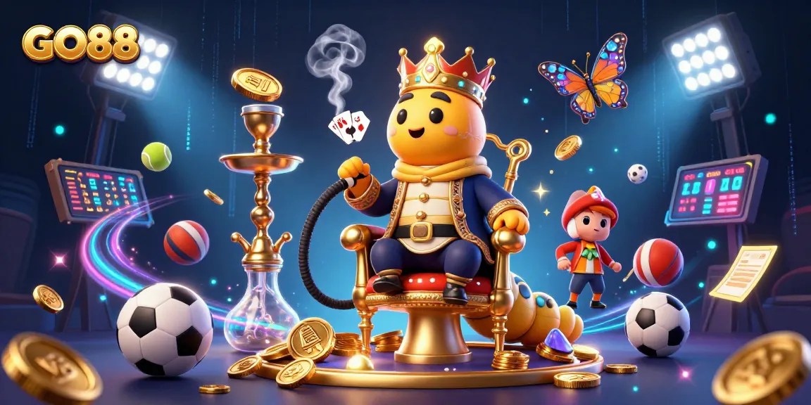 GO88 offers thrilling gaming experiences with vibrant characters and dynamic sports betting elements.