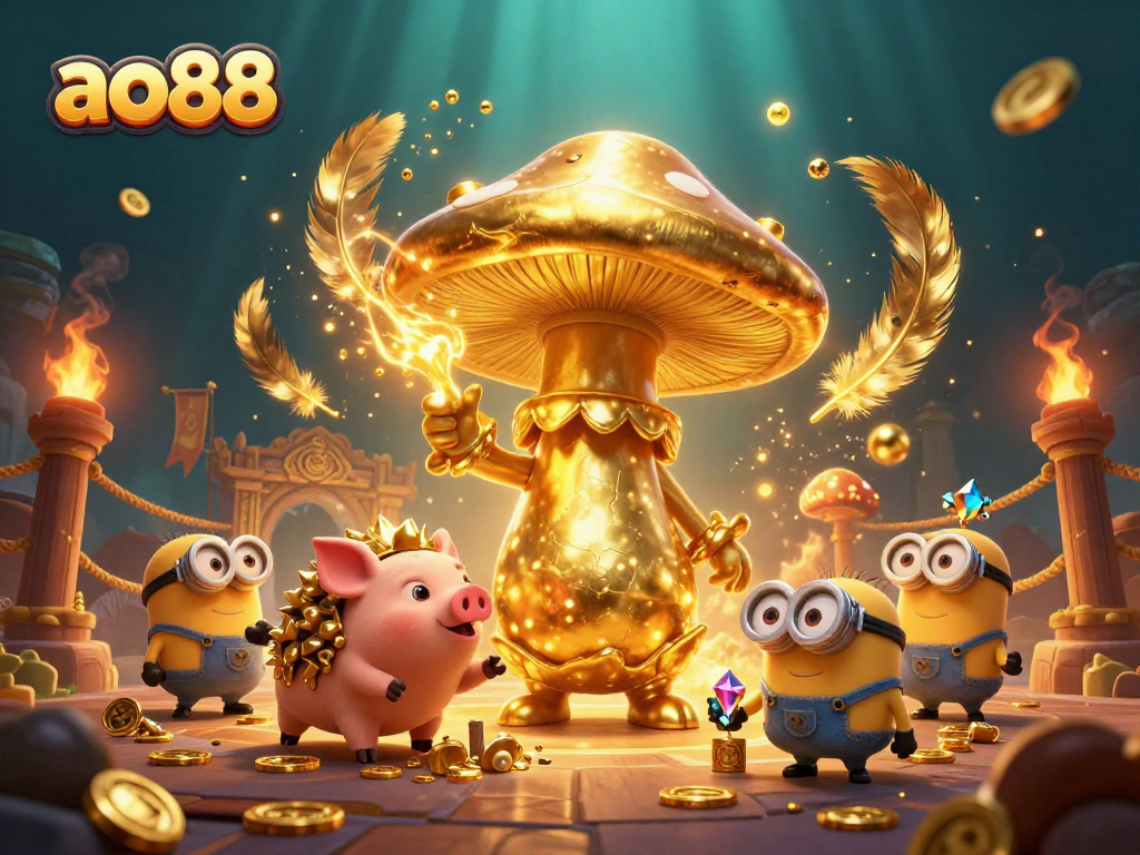 Join the fun at ao88 and experience the thrill of treasure hunting in a magical casino world.