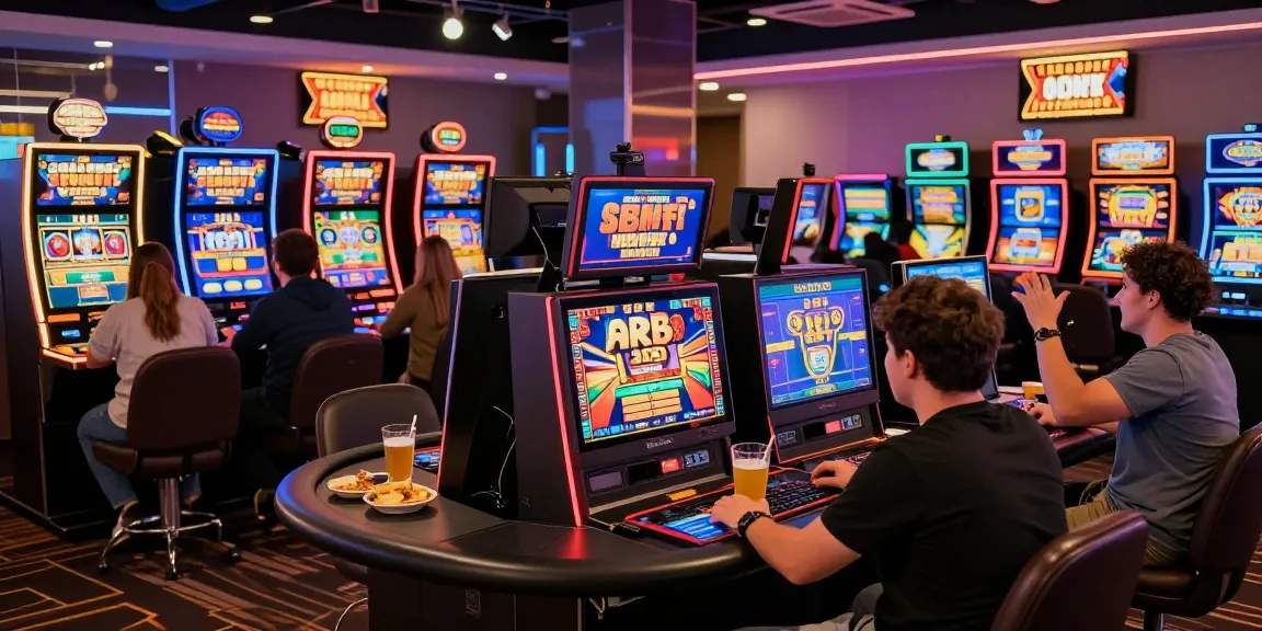 Exciting crownnorthill.co.uk casino atmosphere with players enjoying bonus buy slots and celebrating wins.