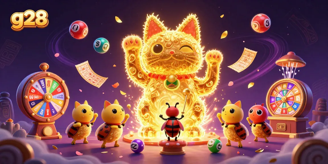 Experience thrilling g28 gaming notions with a vivid, dynamic casino-themed illustration.