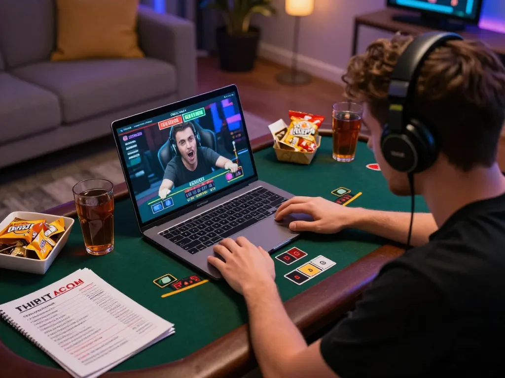 Engaged player enjoying online casino gaming at TG88 with live dealer action