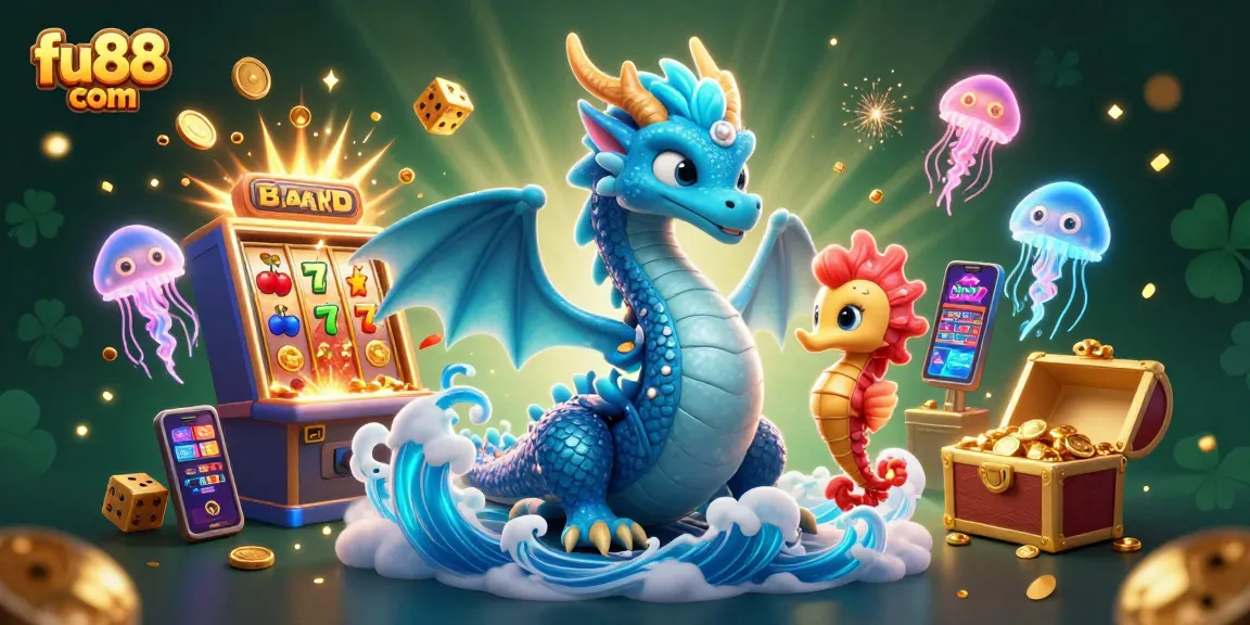 Engage in thrilling games at fu88 com with a vibrant underwater casino adventure featuring stunning characters and dynamic elements.