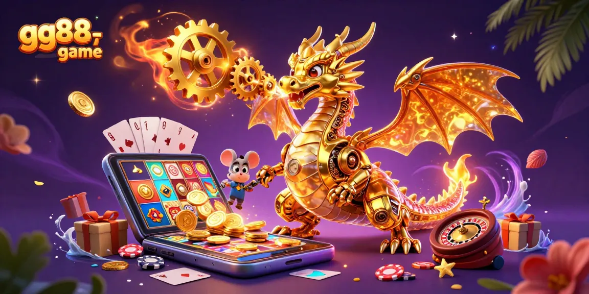Experience exhilarating gaming at gg88-game with colorful slots and lively casino elements.