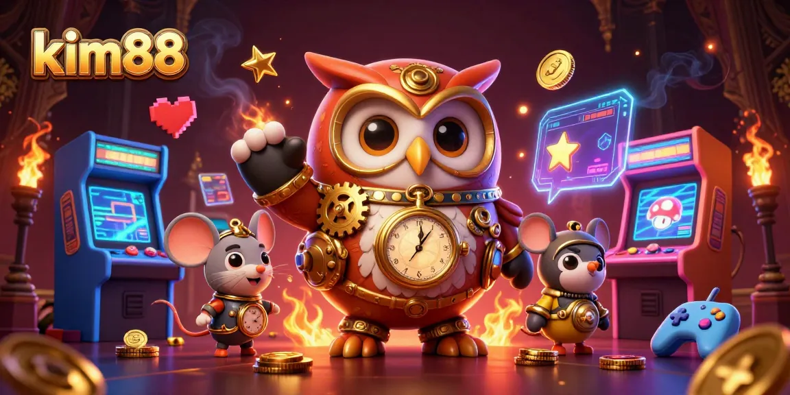 Experience thrilling gameplay at kim88 with dynamic 3D casino elements and vibrant characters.