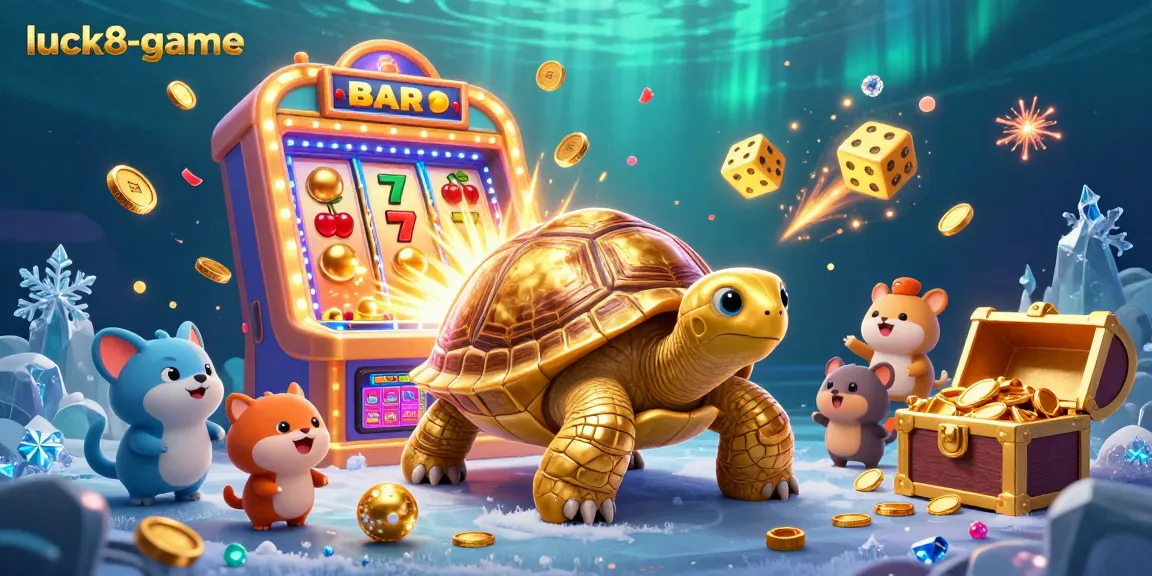 Engage with luck8-game in a vibrant casino setting filled with dynamic gaming elements and excitement.