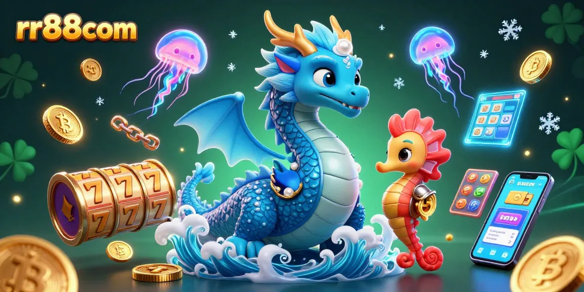 Play exciting slots at rr88com, featuring vibrant characters and thrilling casino elements.