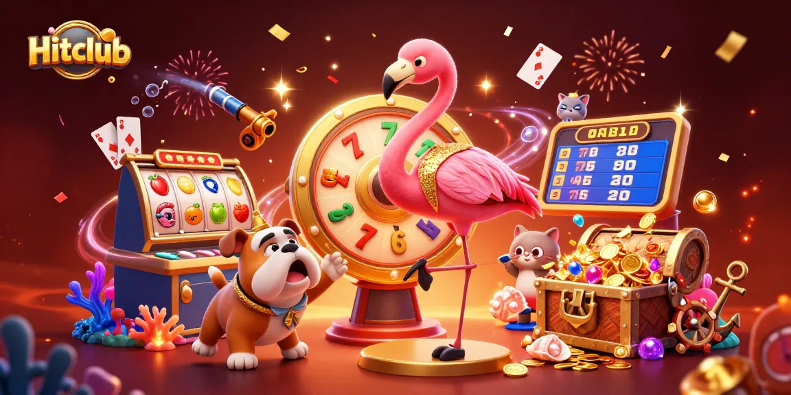 Experience winning thrills at Hitclub with dynamic gameplay, vibrant casino elements, and exciting characters.