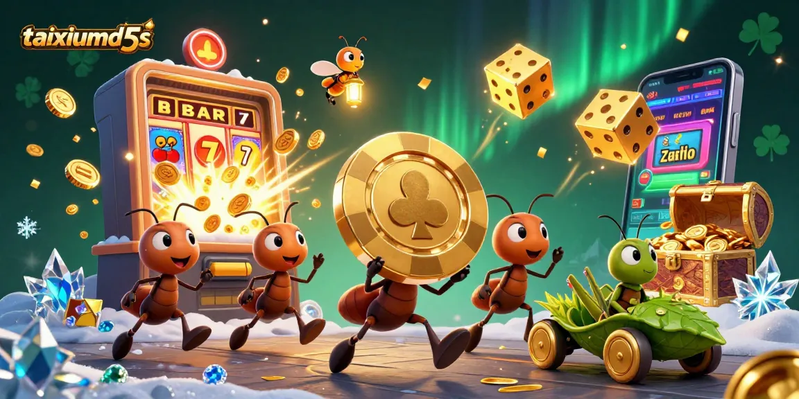 Engage in thrilling game adventures at taixiumd5s with exciting jackpot explosions and vibrant casino visuals.