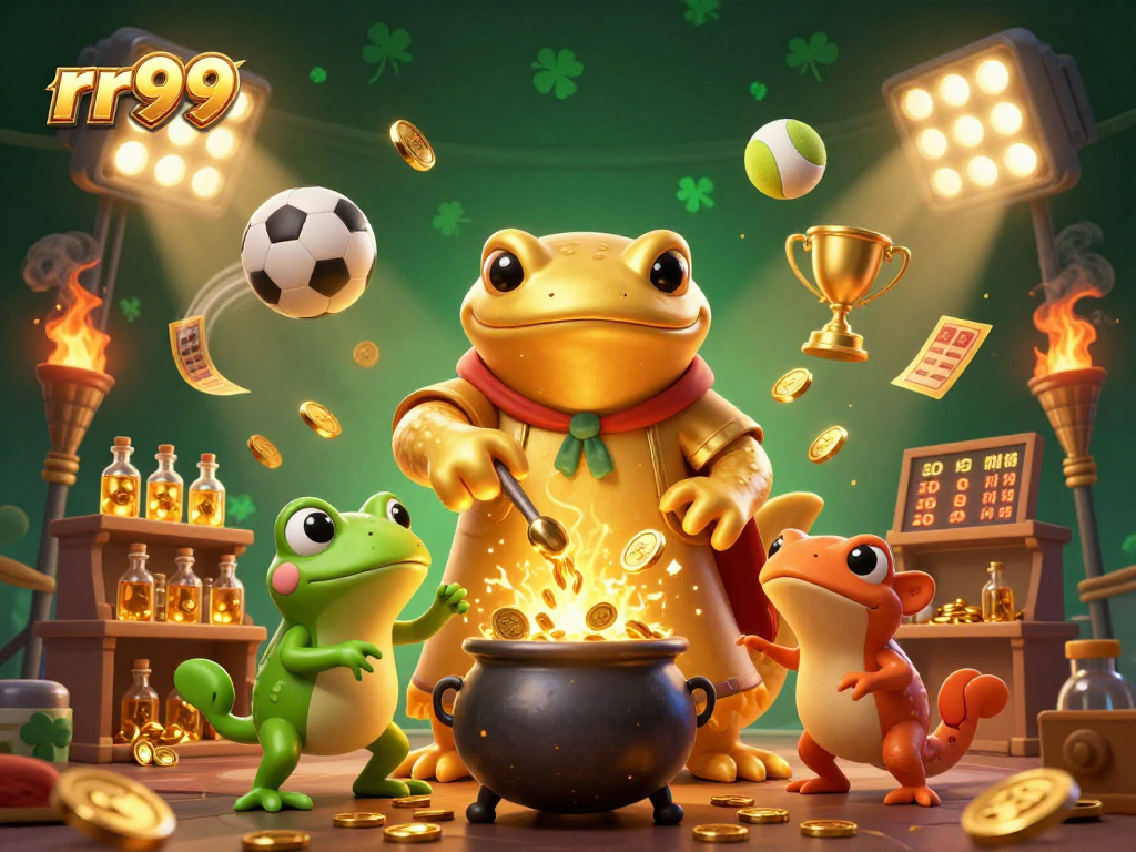 Engage with rr99 through a thrilling scene of a golden salamander alchemist in action.