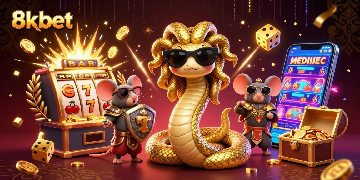 Experience thrilling games at 8xbet featuring a festive jackpot celebration and dynamic casino elements.
