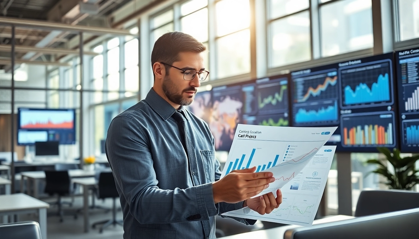 Enhancing pre-post award compliance with expert analysis in a modern office setting.