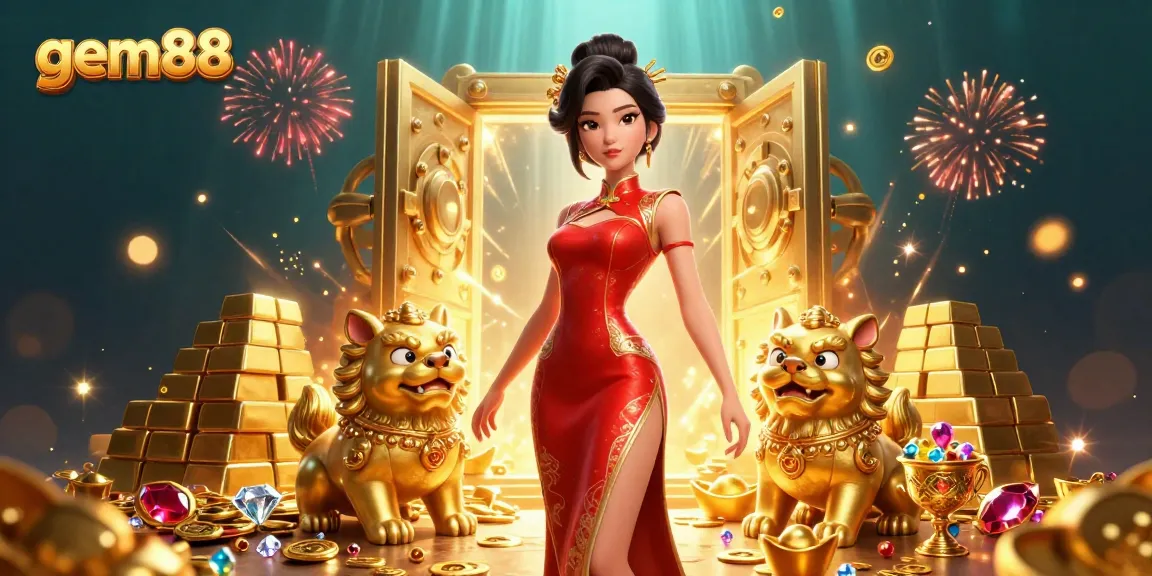 Win at gem88 with vibrant casino fun, featuring dynamic elements and party atmosphere.