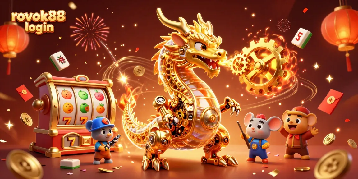 Experience the excitement with rokok88 login as the golden dragon ignites gameplay and rewards.