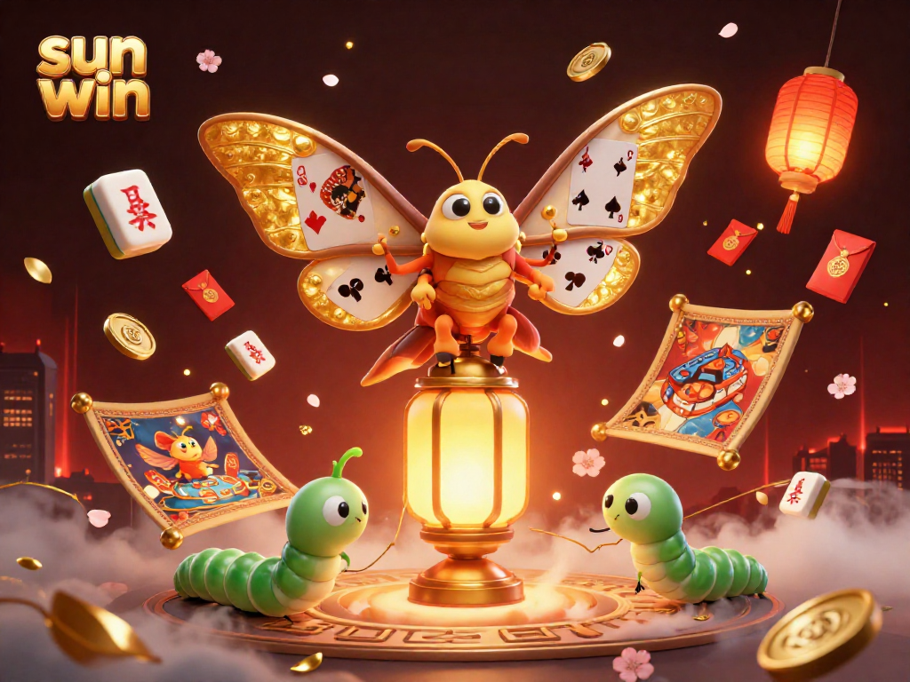 Experience thrilling gameplay at sun win with vibrant casino elements in an enchanting atmosphere.
