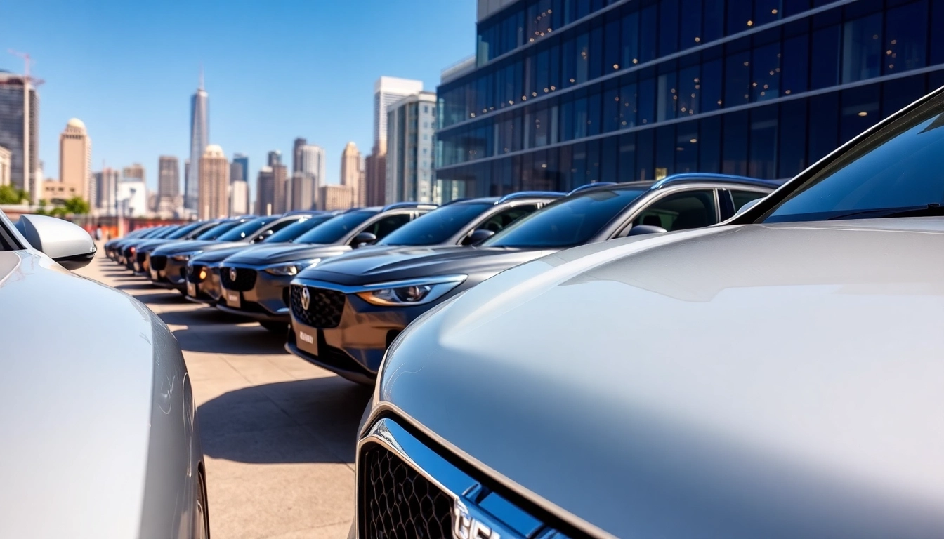 Experience Gemini cars in an elegant urban landscape featuring sleek designs and vibrant city lights.
