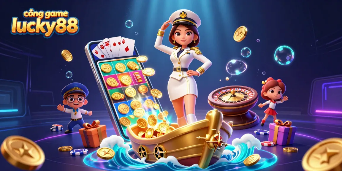 Engage in thrilling casino fun at cổng game lucky88 with vibrant slot games and golden treasures.