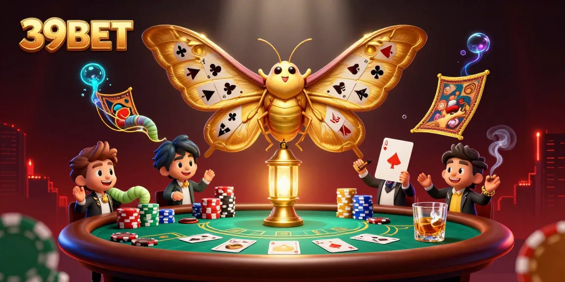 Win big at 39BET with a captivating casino experience featuring vibrant poker elements.