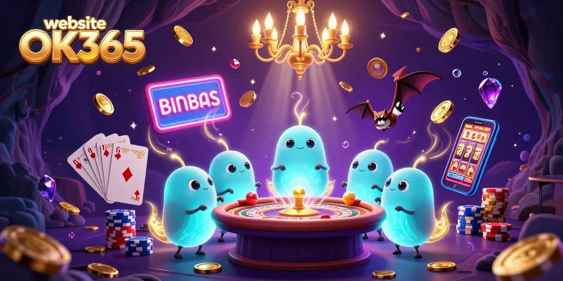Engage in thrilling gameplay and winning with website OK365's vibrant cave casino scene.