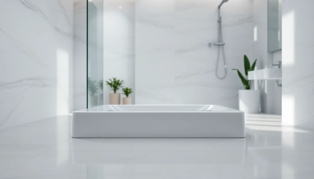 Enhance your space with a stylish shower base shower featuring a sleek design and modern aesthetics.