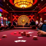 Experience the thrill of online gaming at rikvip.gb.net with an elegant casino setting.