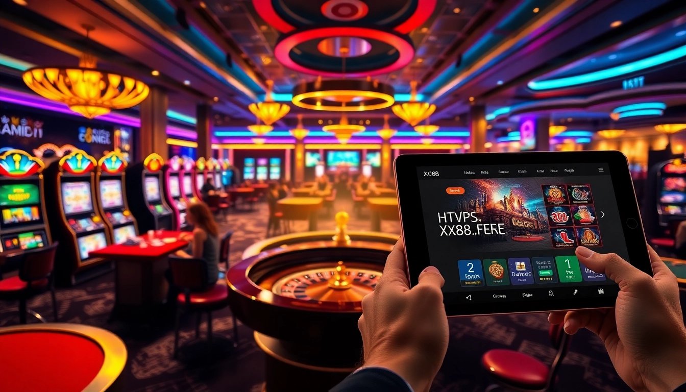 Experience high-energy gambling action at https://xx88.free/ with luxurious slot machines and poker tables.
