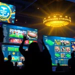 Engaging online gaming experience at okvipwin.live with vibrant digital interface and enthusiastic players.