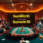 Winning at the casino table with excitement and luxury displayed on https://sunwin10.de.com/