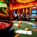Engage with the thrilling world of UU88 casino gambling featuring poker, roulette, and slots.