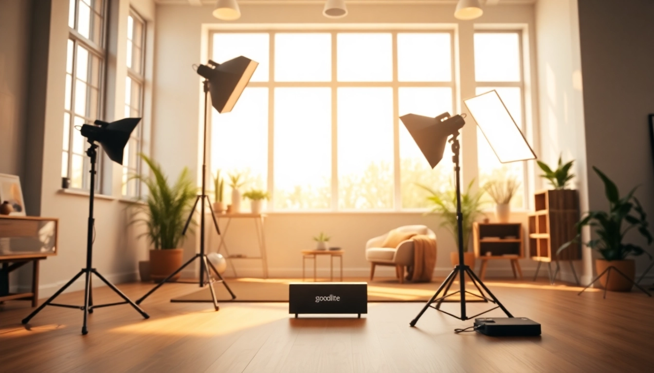 Showcasing the goodlite, a modern lighting solution for bright and inviting environments.