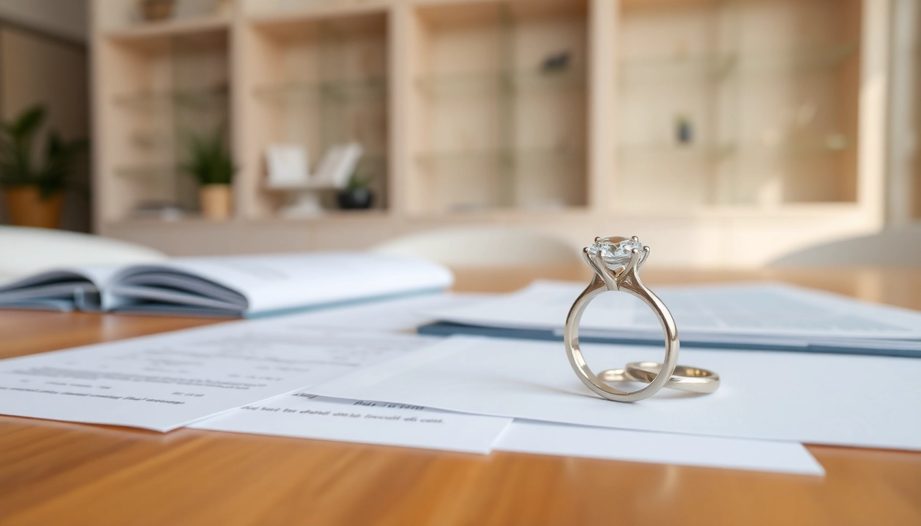 Evaluate engagement ring finance UK options with expert advice in a modern setting.